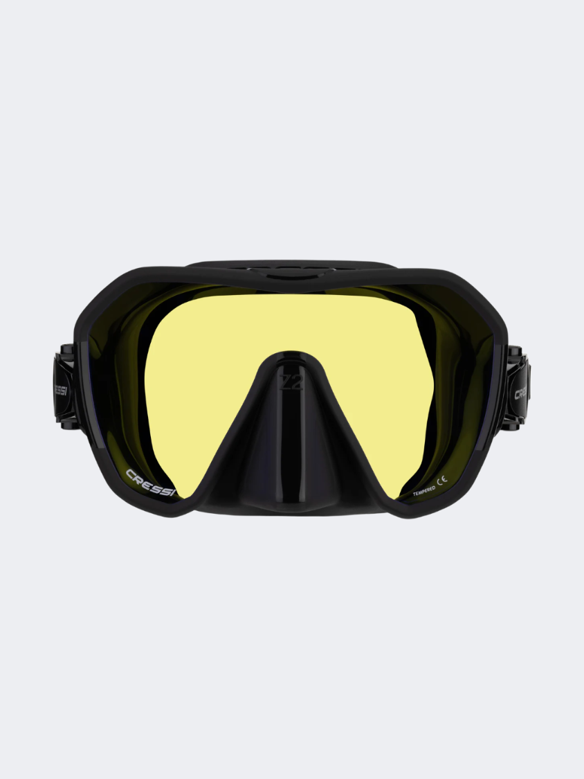 Cressi Z2 Diving Mask Black/Yellow/Blue