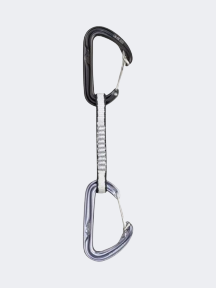Black Diamond Hoodwire Quickdraw Climbing Carabiner Black/Silver
