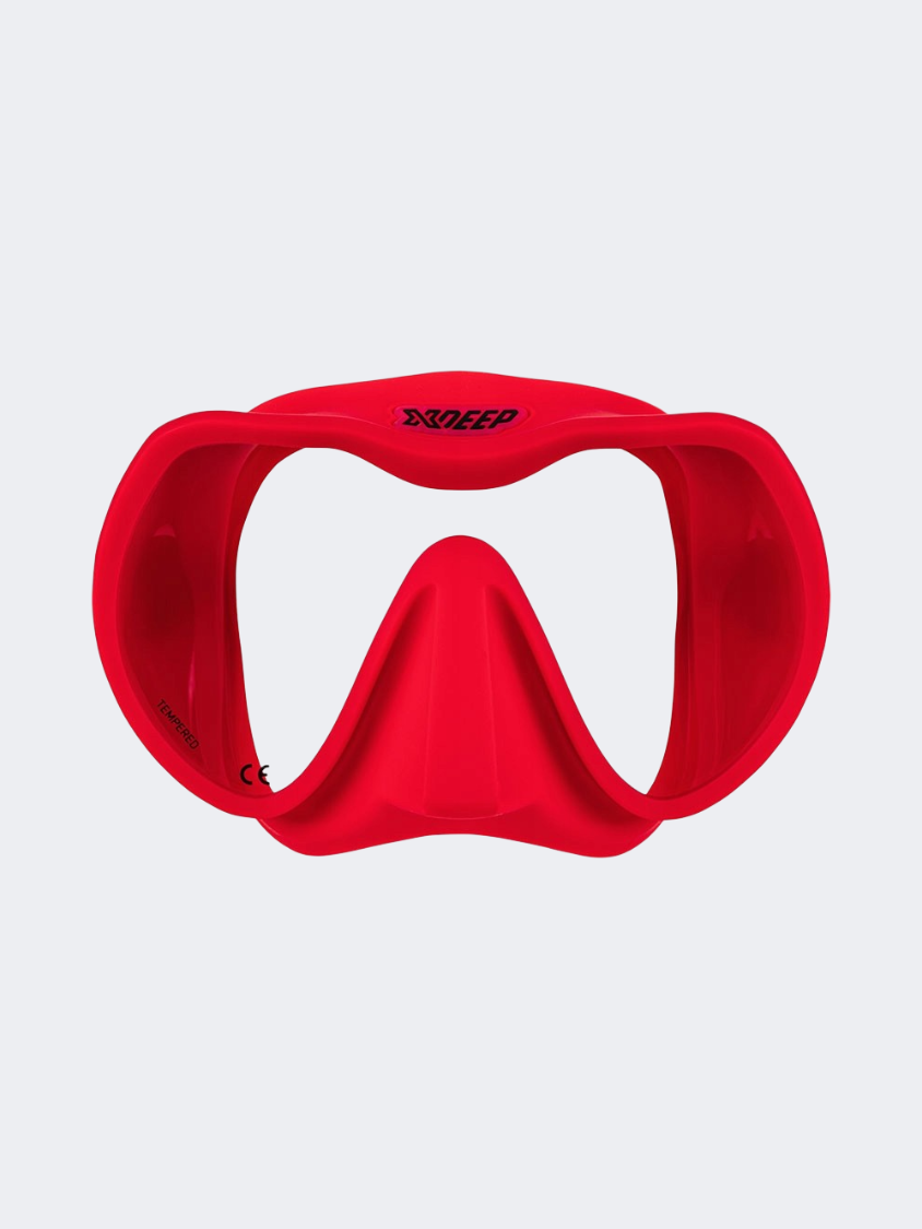 X-Deep Radical Diving Mask Red