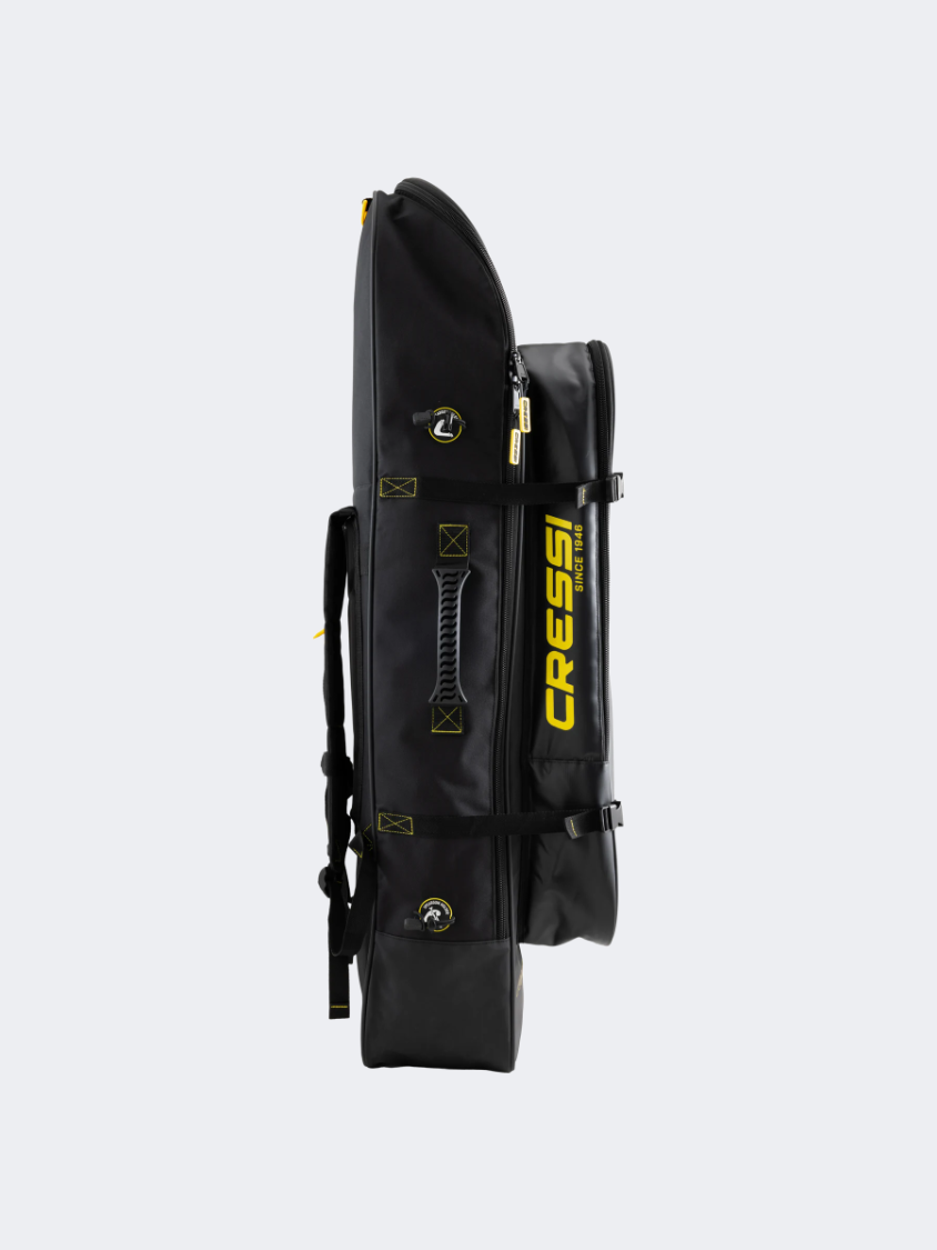 Cressi Piovra Dry Fins Diving Bag Black/Yellow