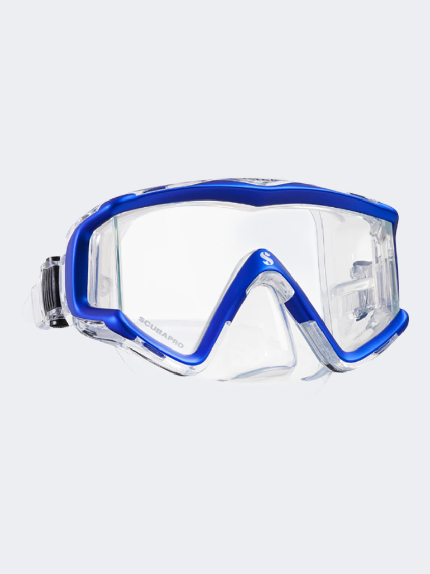 Scuba Pro Crystal Vu Unisex Diving Mask Clear/Blue
