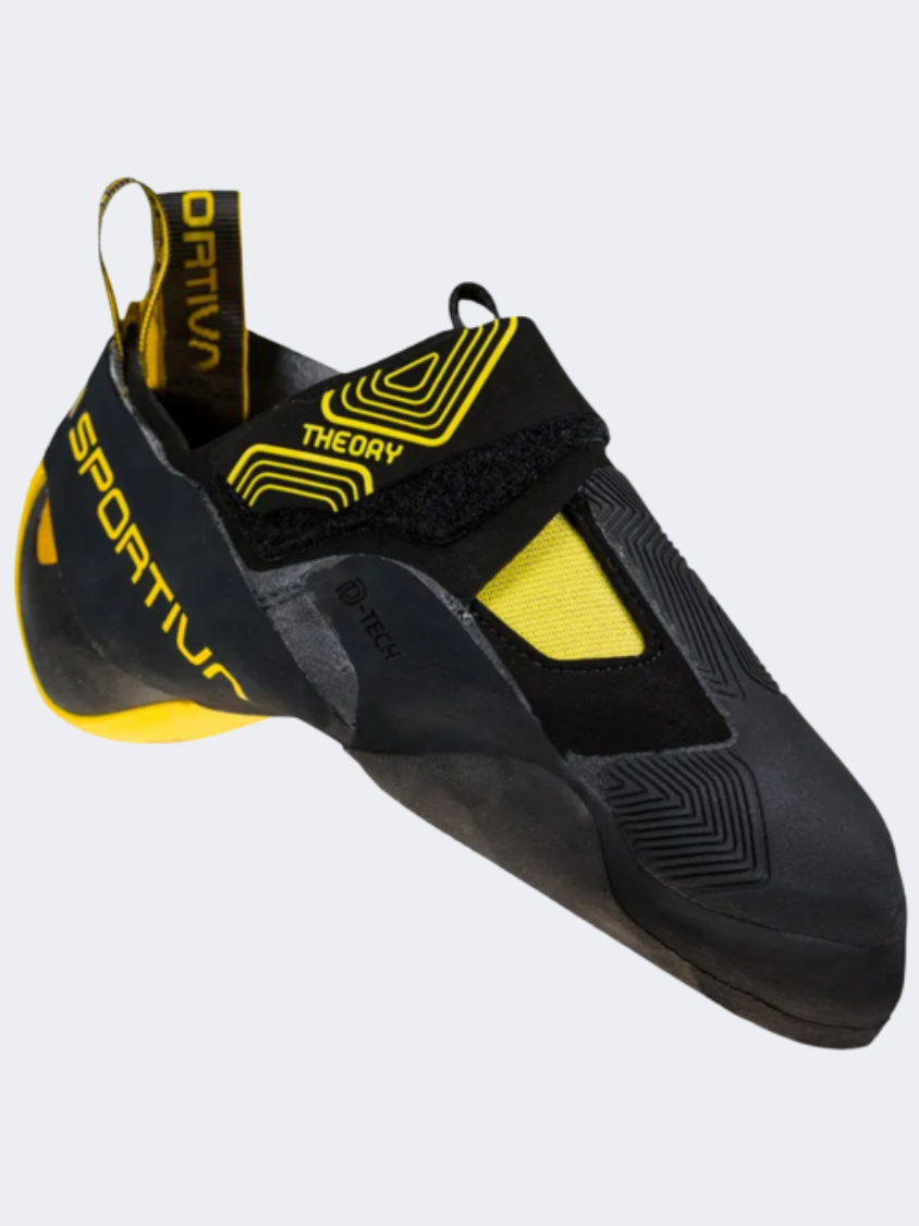 La Sportiva Theory Men Climbing Shoes Black/Yellow