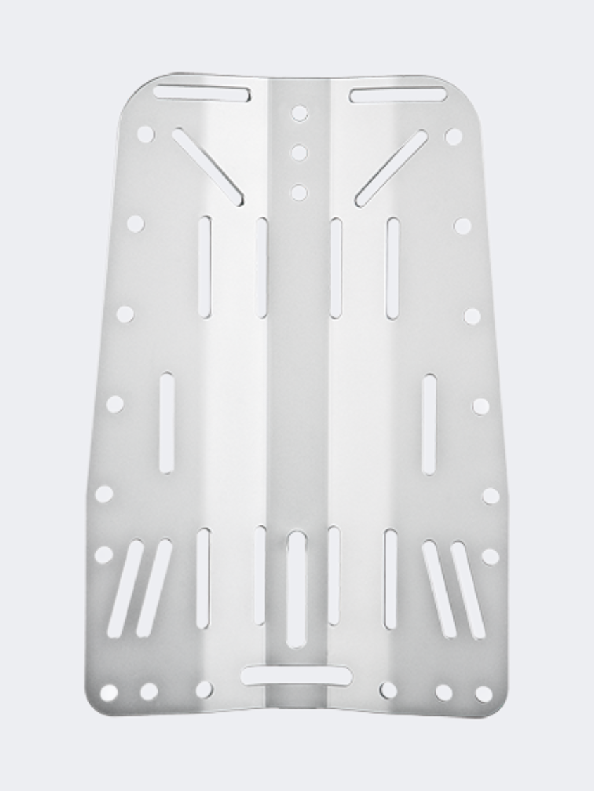 X-Deep Unisex Ha-003-0 Aluminium Backplate Silver Diving Instrument