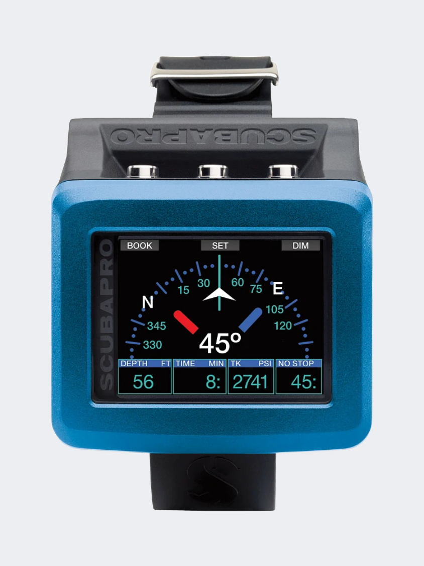 Scubapro G2 Tek Wrist Computer Diving Monitor  Black/Blue
