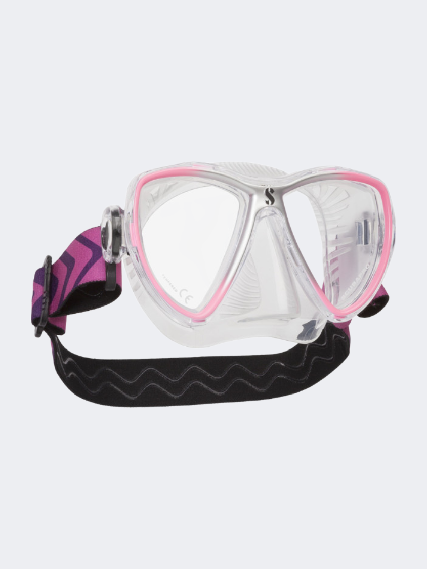 Scubapro Unisex Diving 24.716.730 Synergy Mini Mask Clear/Pink Mask