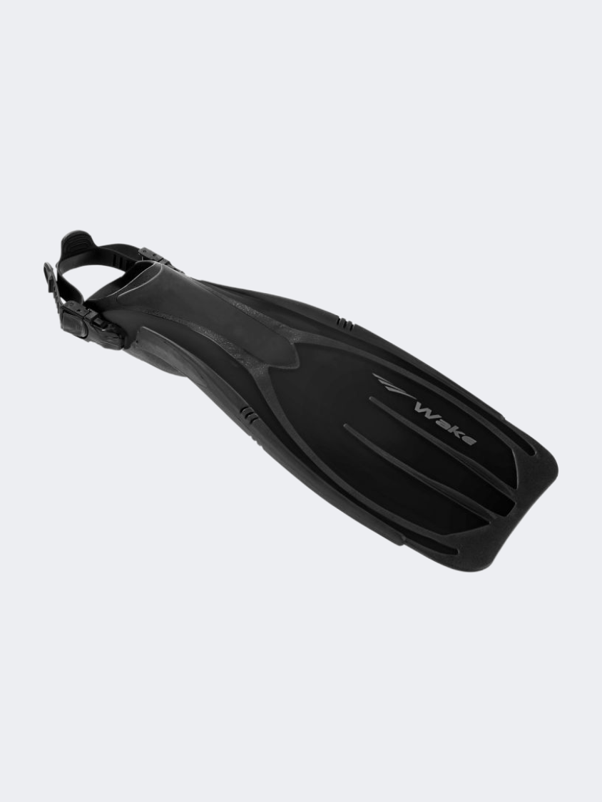 Scubapro Unisex Diving Wake Adj Black Fins