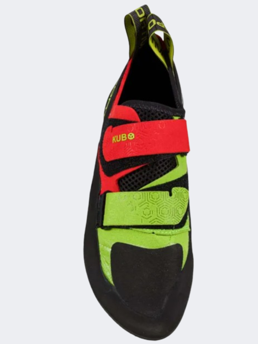 La Sportiva Kubo Men Climbing Shoes Goji/Neon