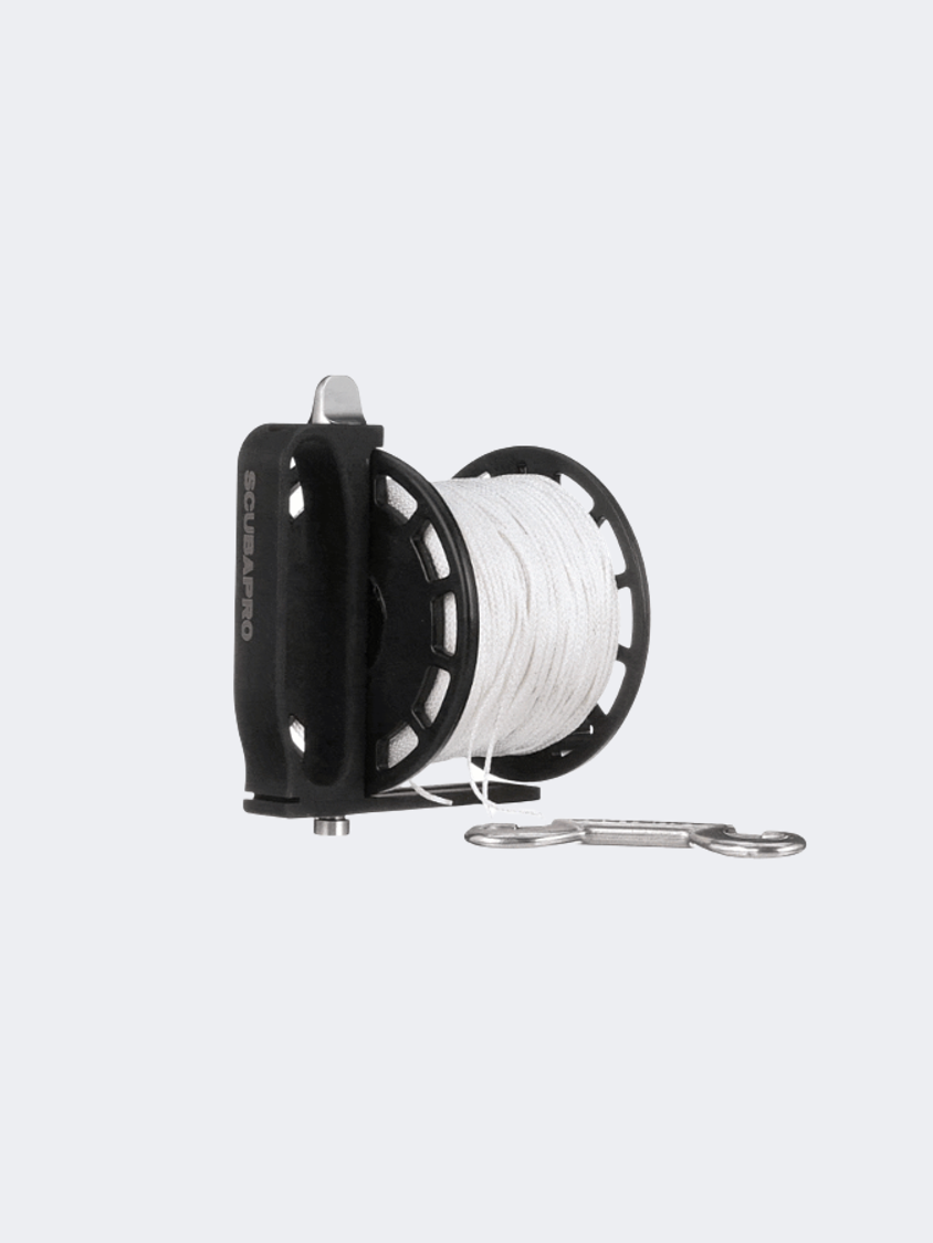 Scuba Pro S-Tek Expedition Reel 330 Unisex Diving Instrument   Black/White