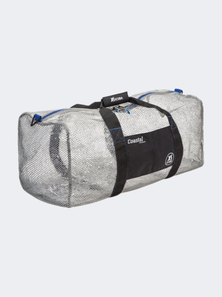 Xs-Scuba Unisex Diving Bg225 Coastal Standard Mesh Grey Duffel Bag