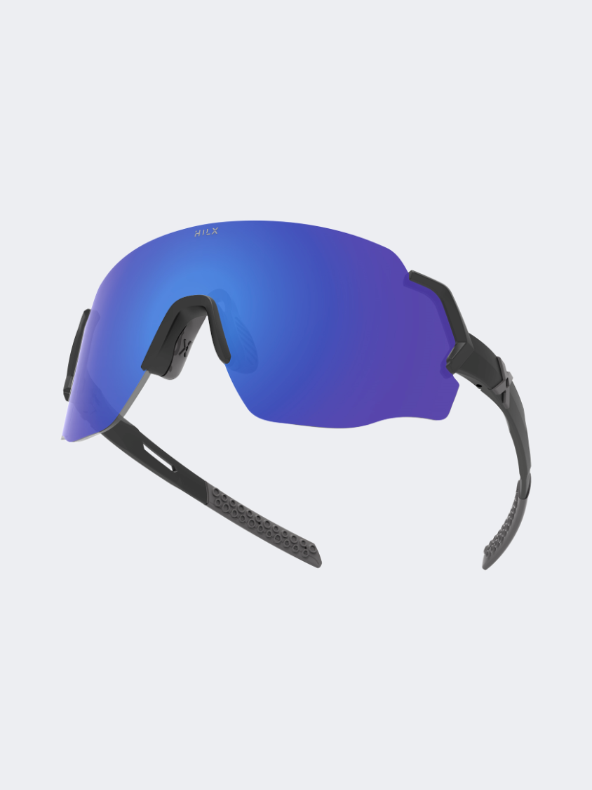 Hilx Savage L Black Grey/Blue Mirror