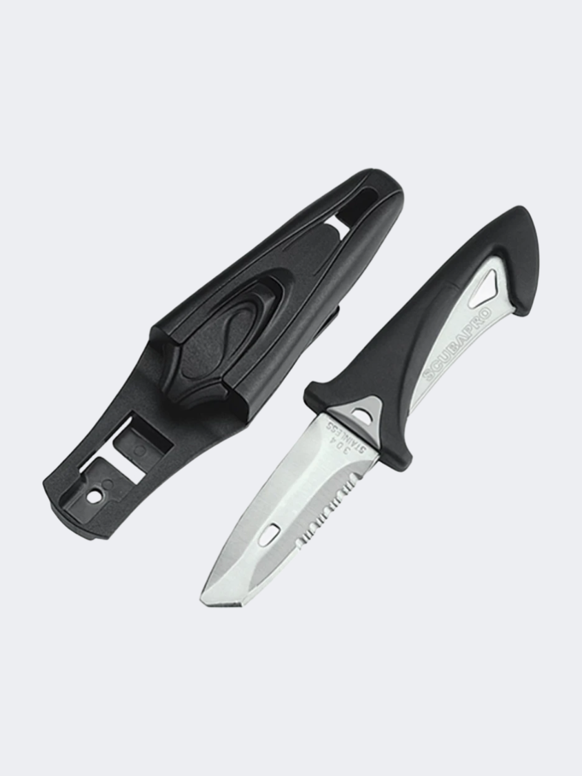 Scubapro White Tip Diving Knife Black