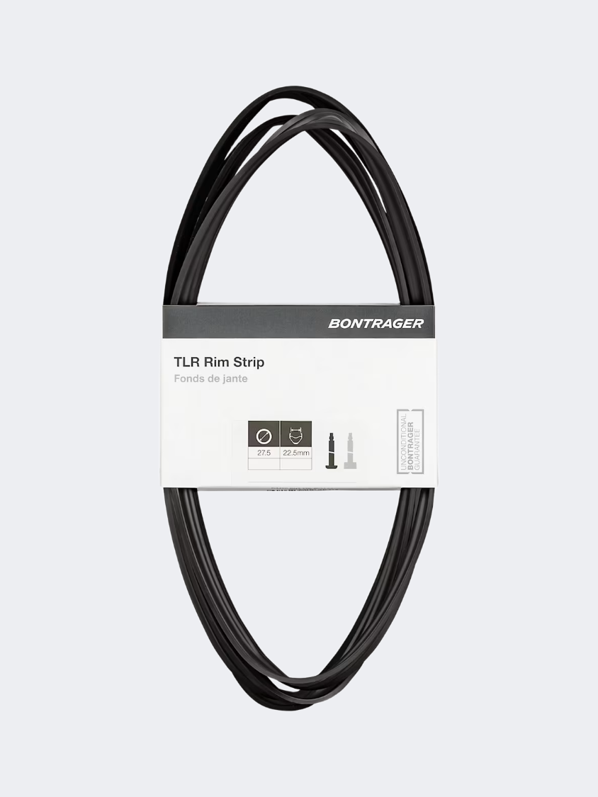 Trek Bontrager Tlr Rim Strip 27.5" X 22.5Mm Black