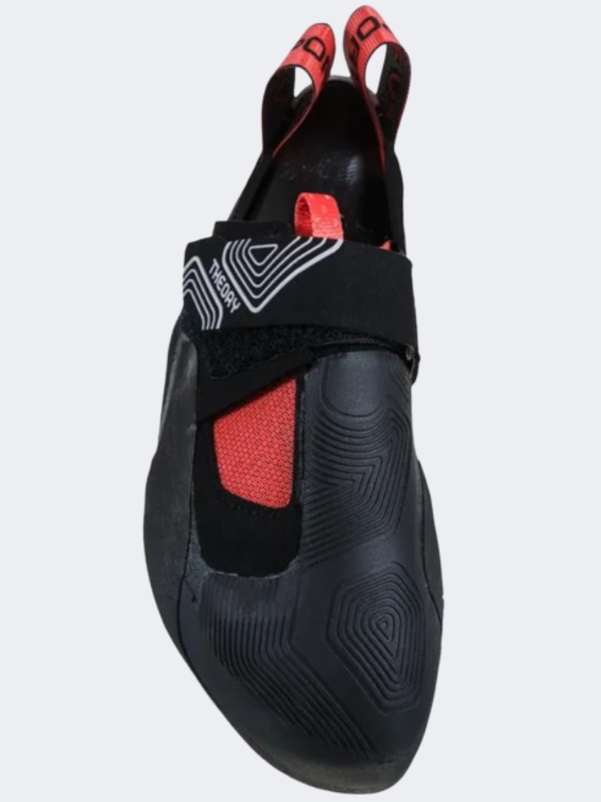 La Sportiva Theory Women Climbing Shoes Black/Hibiscus