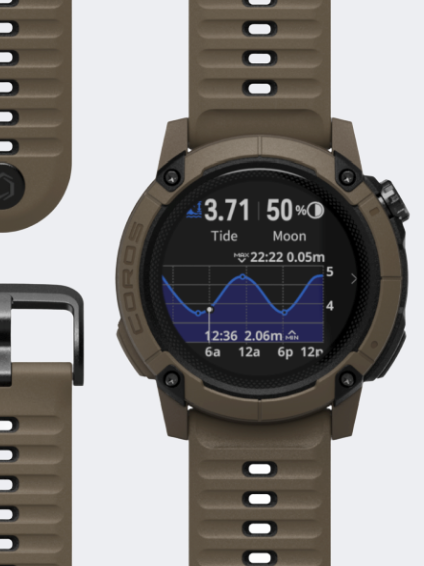 Coros Nomad With Gps Unisex Lifestyle Watch Brown – Service Park