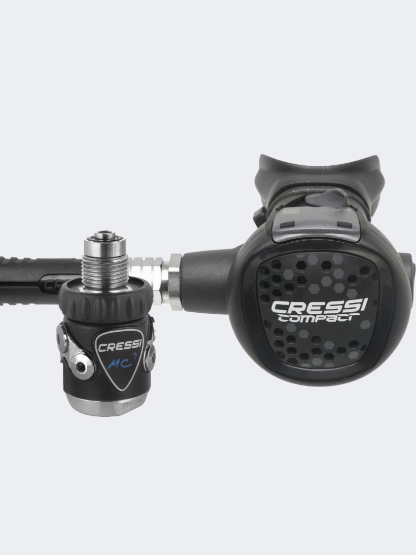 Cressi Mc9/Xs Diving Equipment Black/Grey