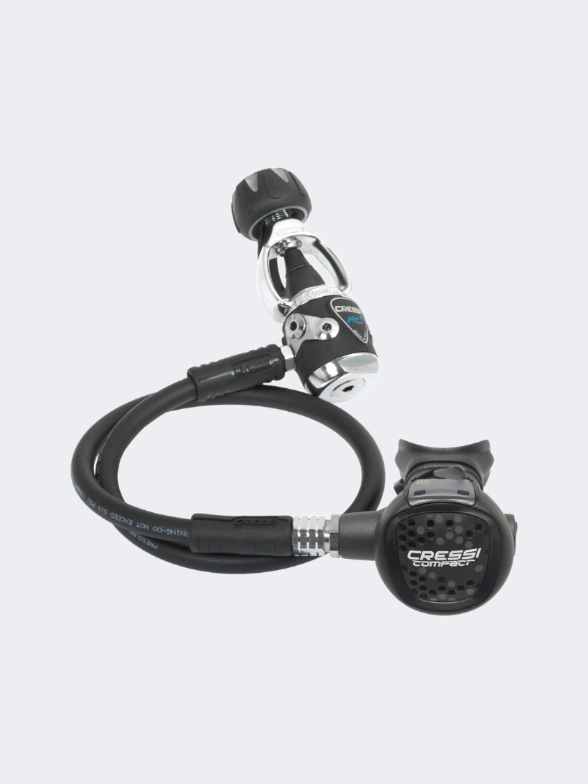 Cressi Mc9/Xs Diving Equipment Black/Grey