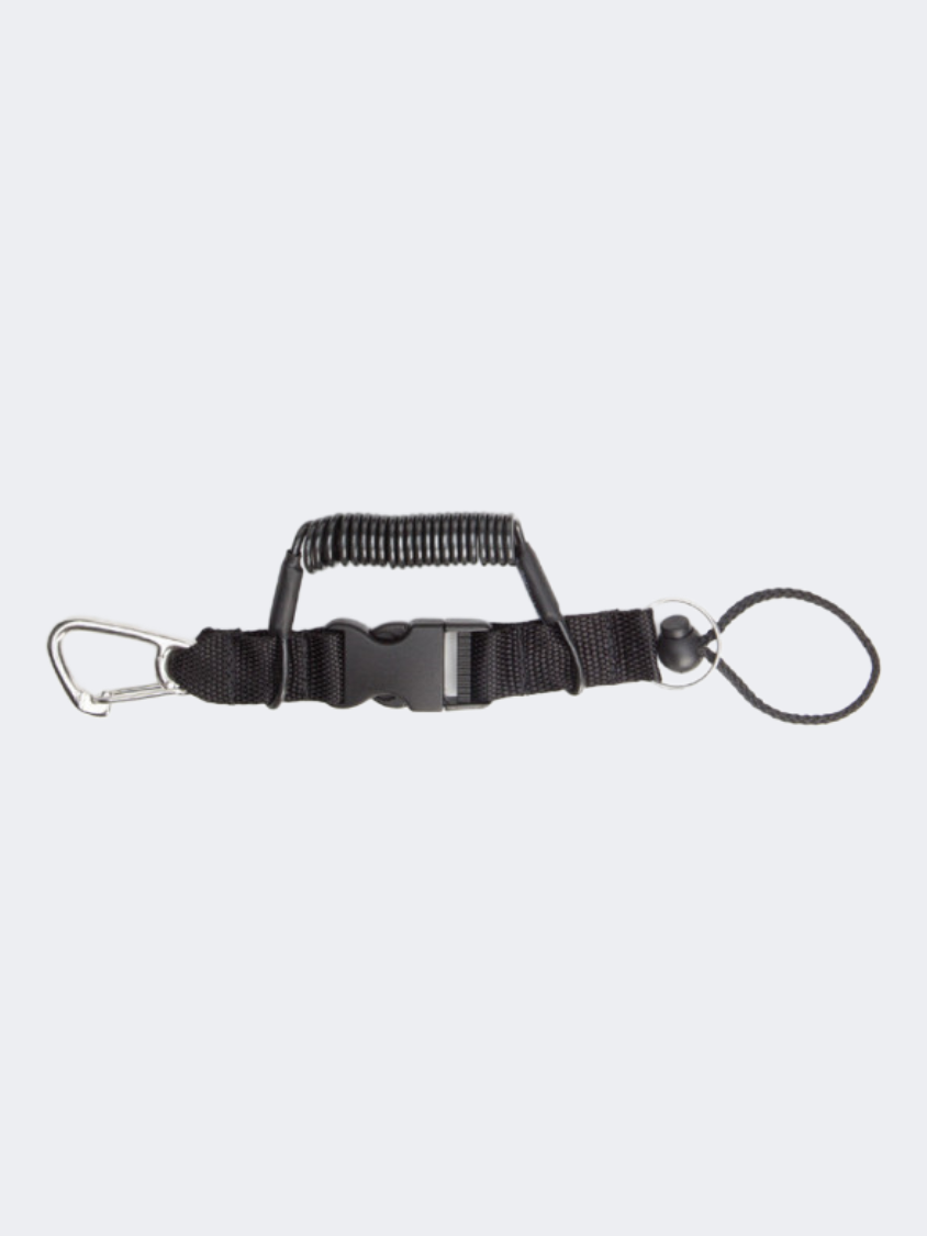 Xs-Scuba Unisex Cl02 Coil Lanyard-52 Inch With Snp Clp/Split Black Rng Diving Instrument