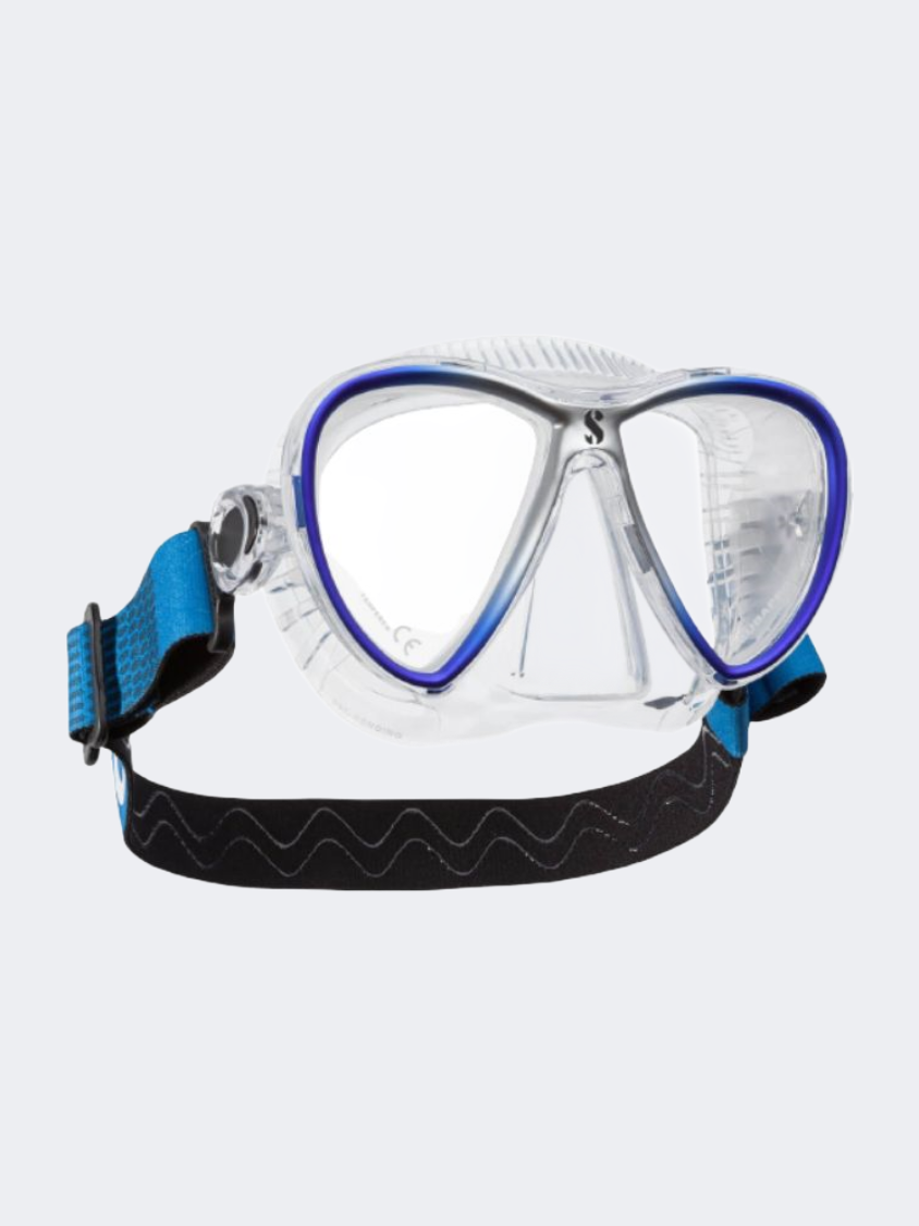 Scuba Pro Synergy Unisex Diving Mask Clear Blue