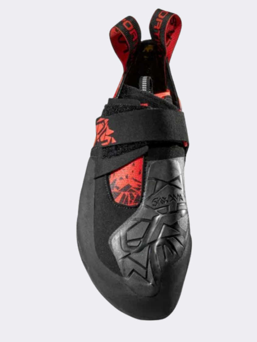 La Sportiva Skwama Men Climbing Shoes Black/ Poppy