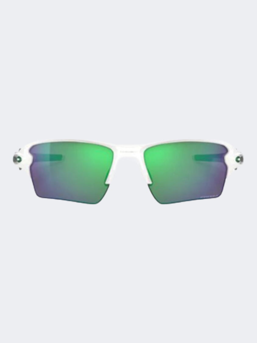 Oakley Flak 2.0 Xl Lifestyle Sunglasses White/Prizm Jade