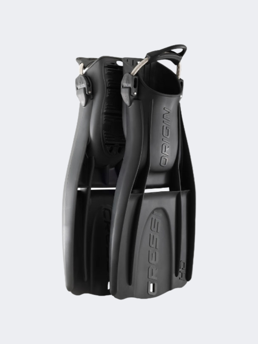 Cressi Origin Ld Unisex Diving Fins Black