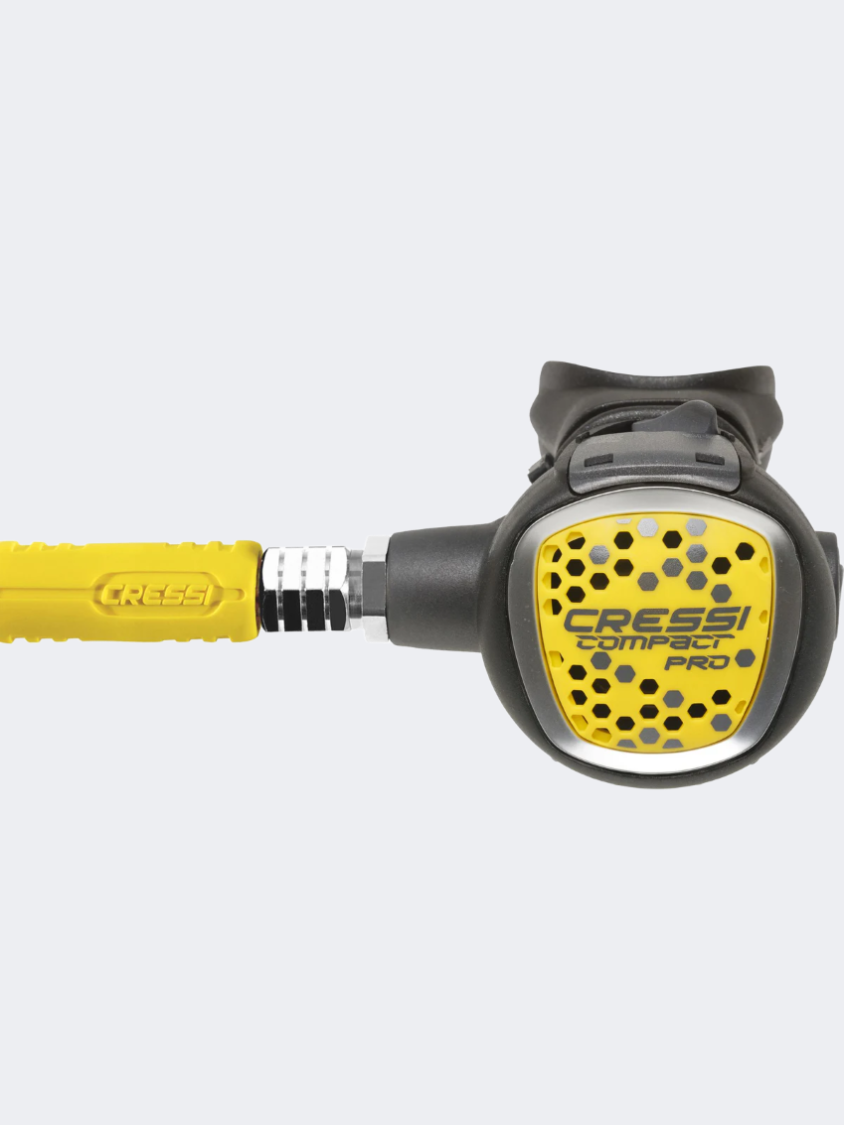 Cressi Octopus Compact Pro Regulator Diving Equipment Yellow/Black