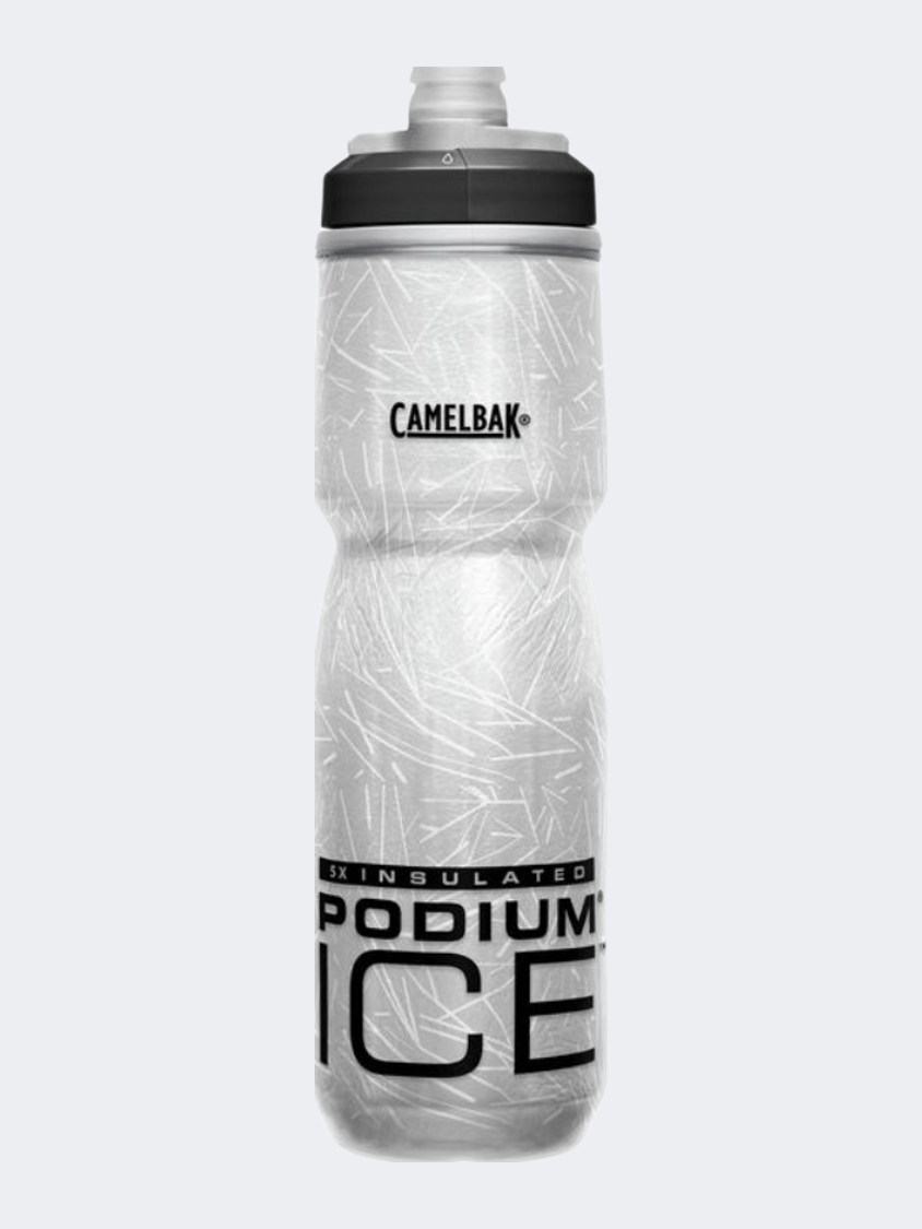 Camelbak Podium Ice 21Oz Biking Water Bottle Grey/Black