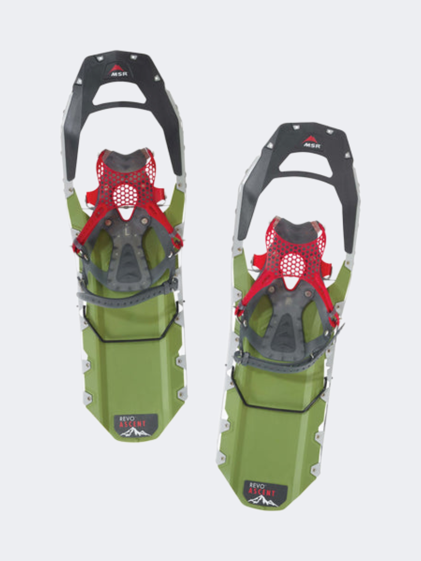 Msr Revo Ascent M25 25 Inch Snow Shoeing Shoes Olive