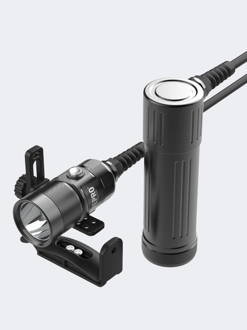 Divepro Spot 3 Beam Angle (3000Lm) Diving Lights Black