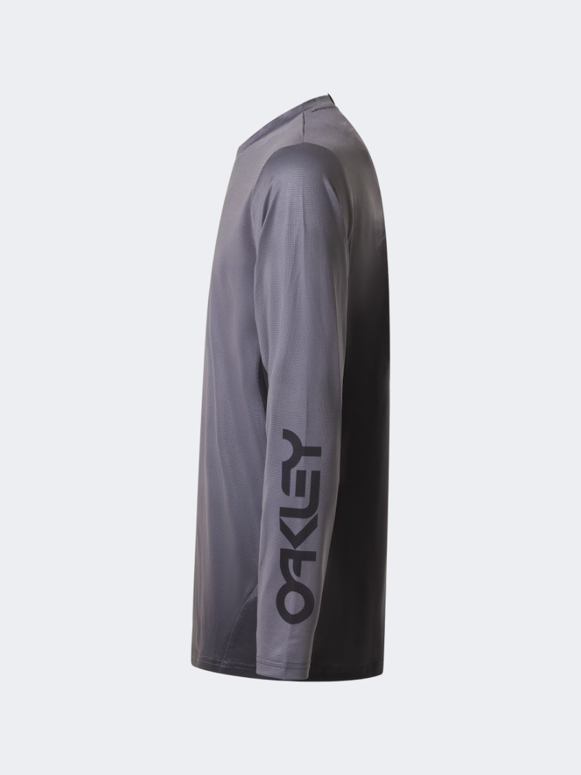 Oakley Maven Coast 2 Men Biking Long Sleeve Gradient Black Grey