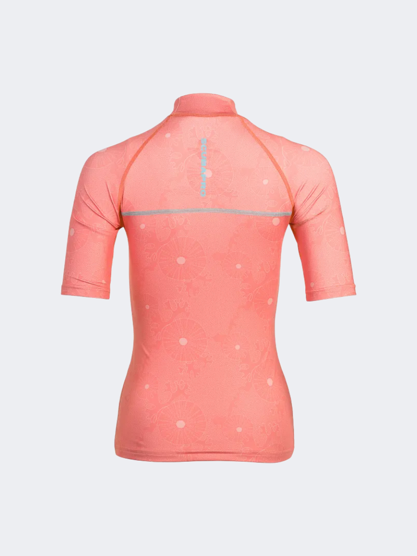 Scubapro T-Flex Upf 50 Women Diving Rashguard Coral