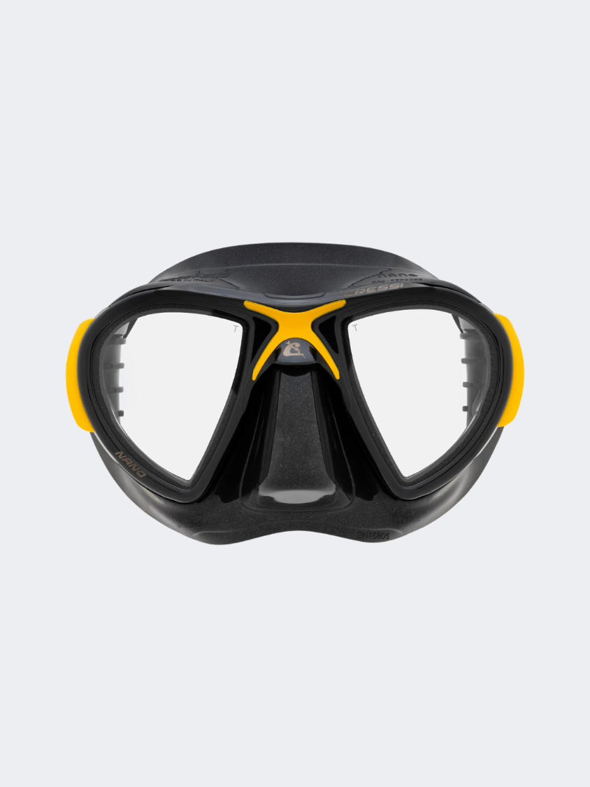 Cressi Nano 80Th Anniversary Spear Mask Black/Yellow