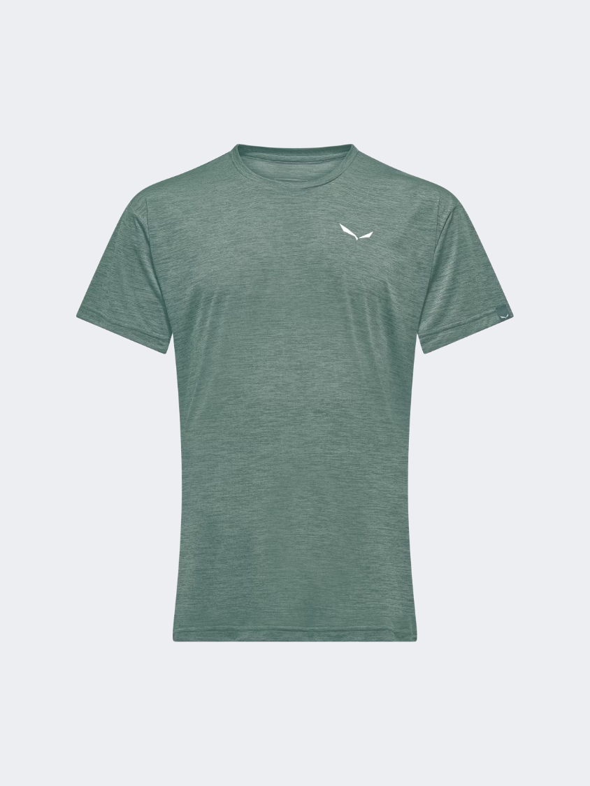 Salewa Puez Mel Dry Men Hiking T-Shirt Willow Melange