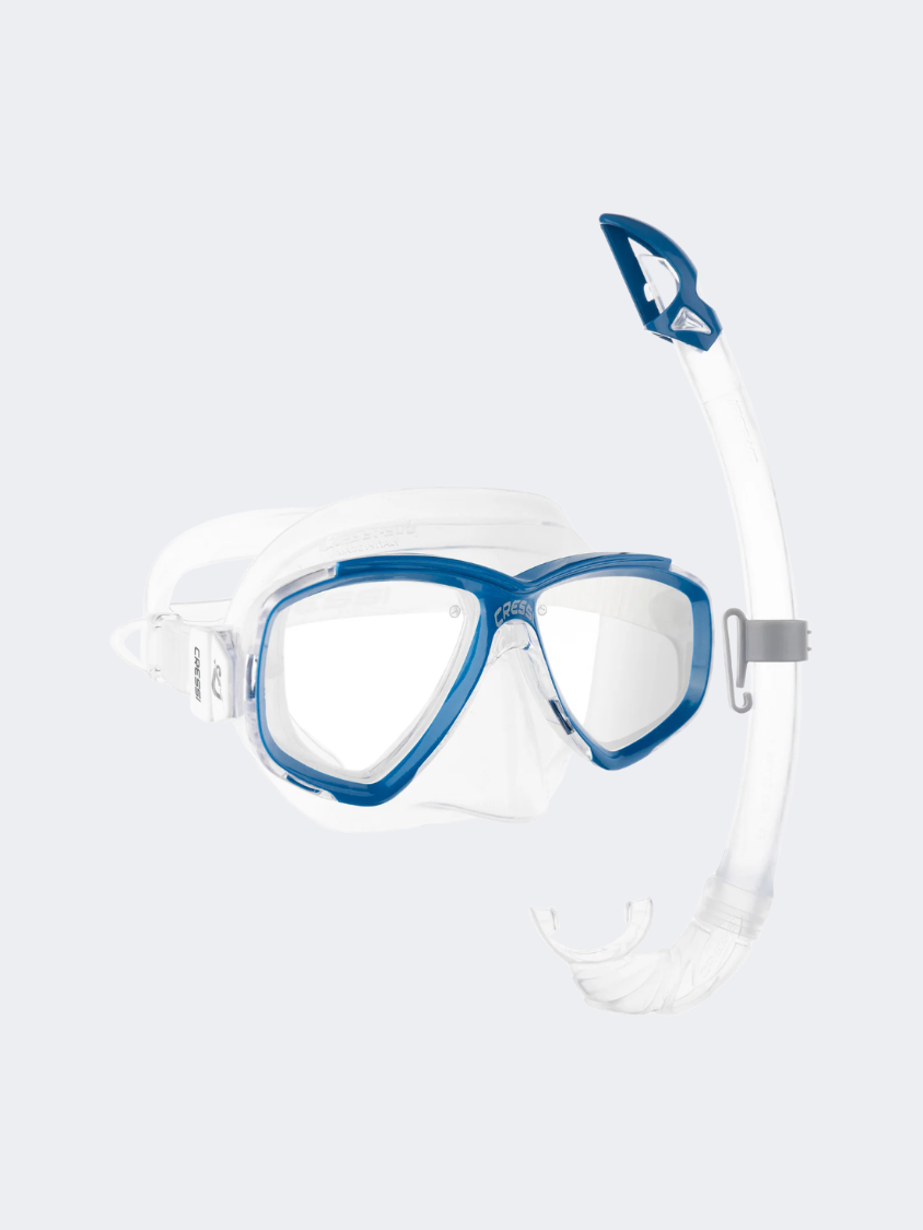 Cressi Perla + Mexico Pro Combo Swimming Set Clear/Blue