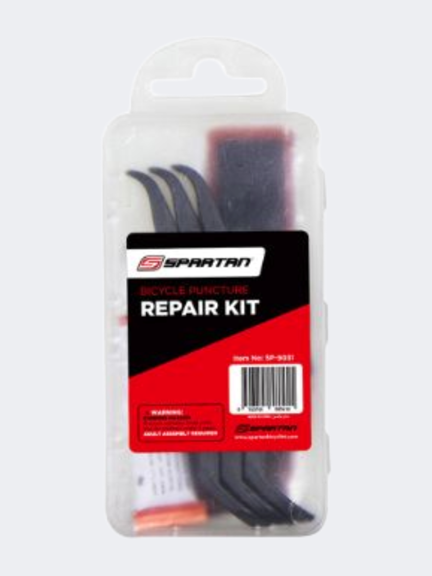 Spartan Puncture Repair Biking Spare Parts Black