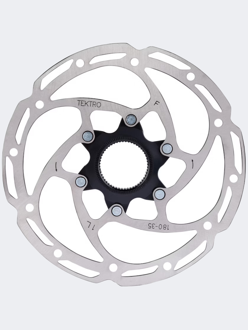 Tektro Tr180-35 Centerlock Rotor Biking Spare Parts Silver/Black