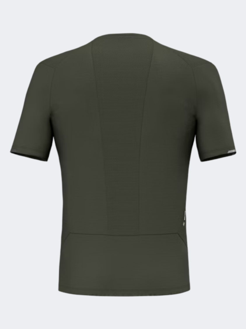 Salewa Pedroc Dry Men Hiking TShirt Dark Olive