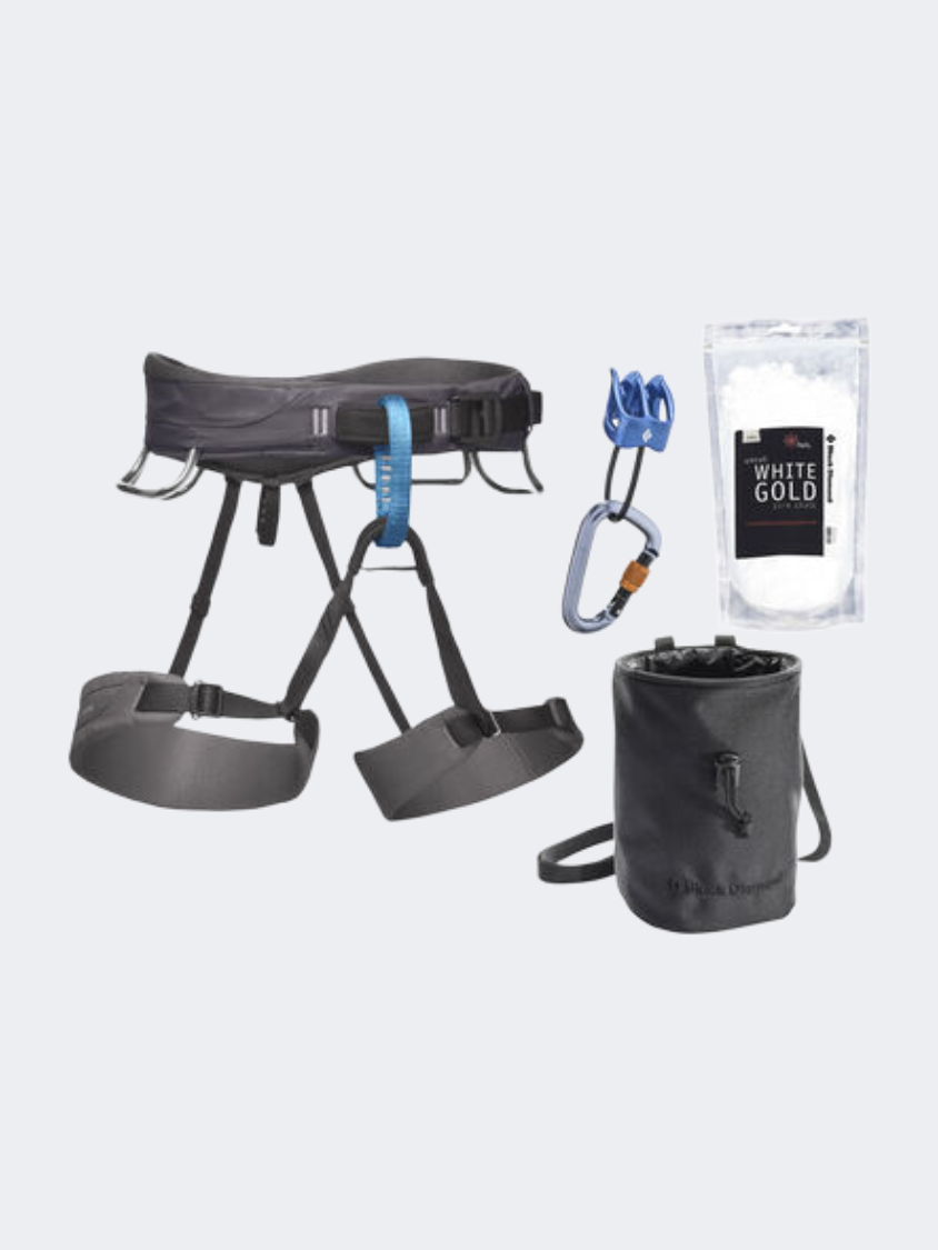 Black Diamond Accessories Climbing Men Momentum Harness Slate