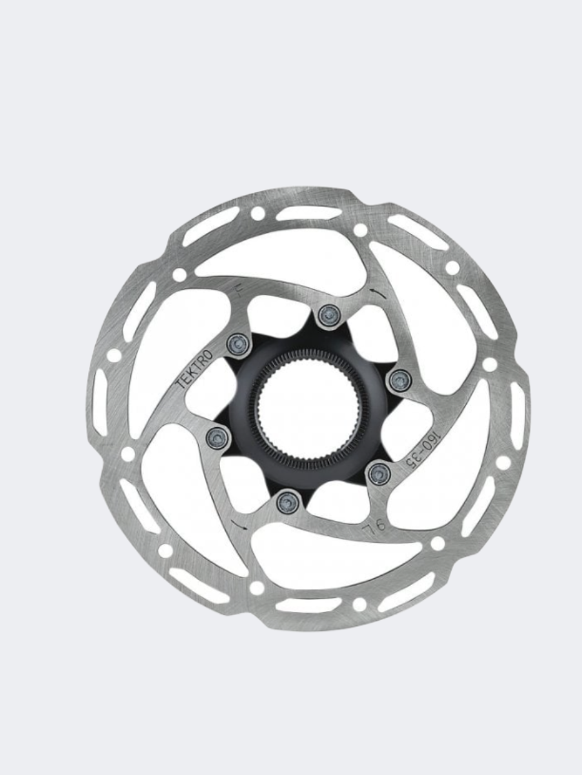 Tektro Tr140-35 Centerlock Rotor Biking Spare Parts Silver/Black