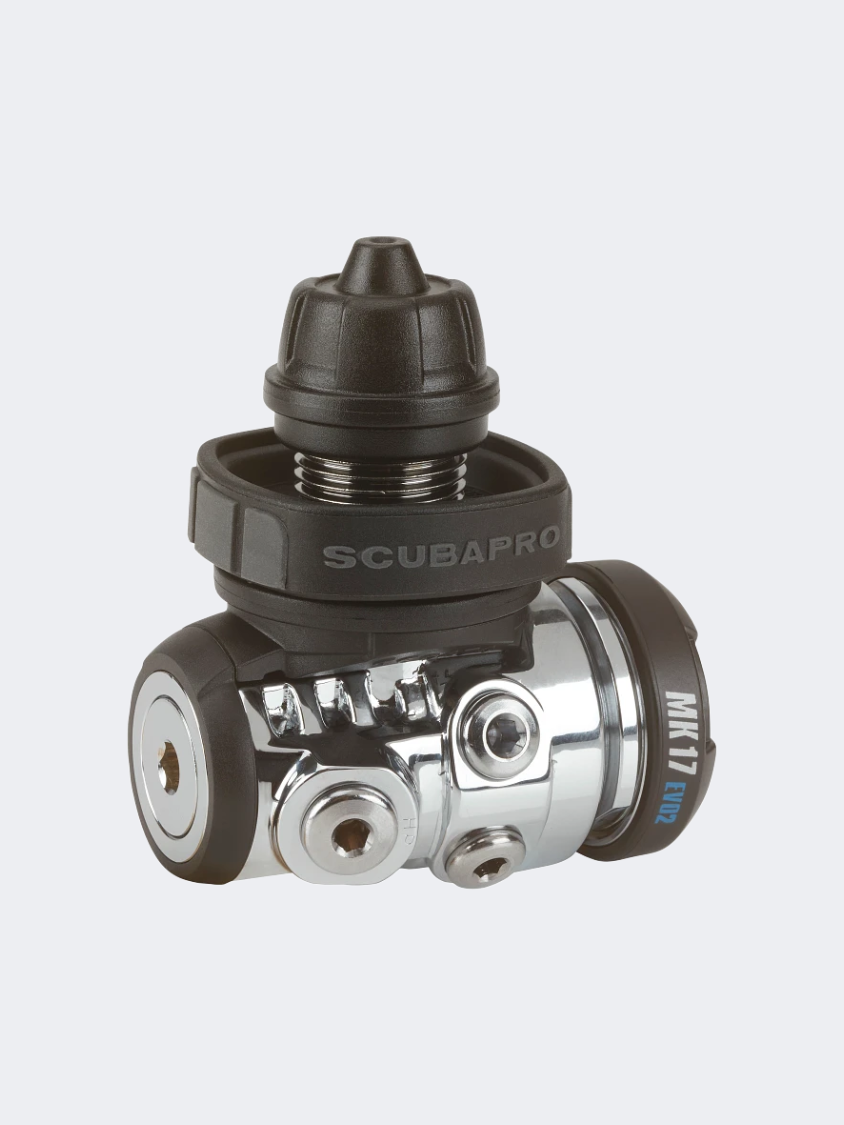 Scubapro Mk17 Evo2 Din300/S600 Diving Equipment Black/Silver
