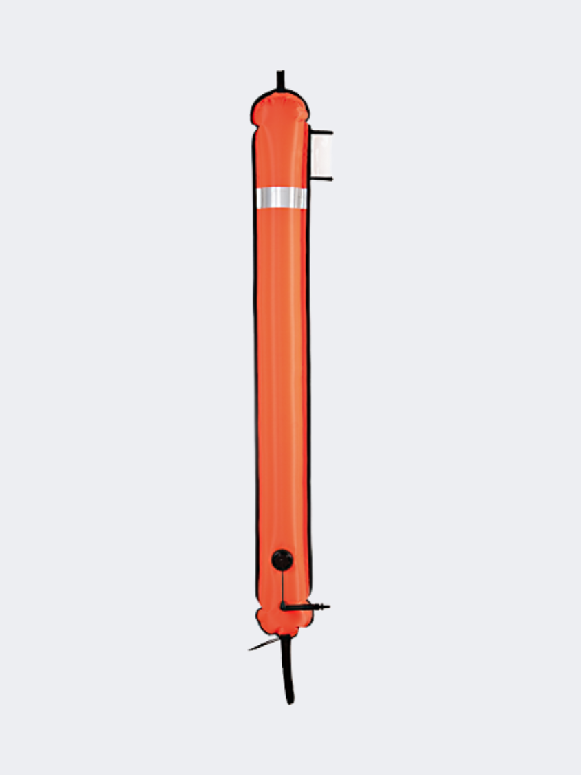 X-Deep Unisex Closed Dsmb Narrow, Orange 140 Cm Long Diving Instrument