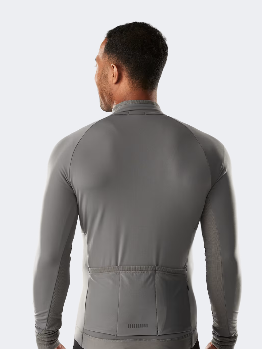 Trek Circuit Thermal Long Sleeve Cycling Jersey Charcoal