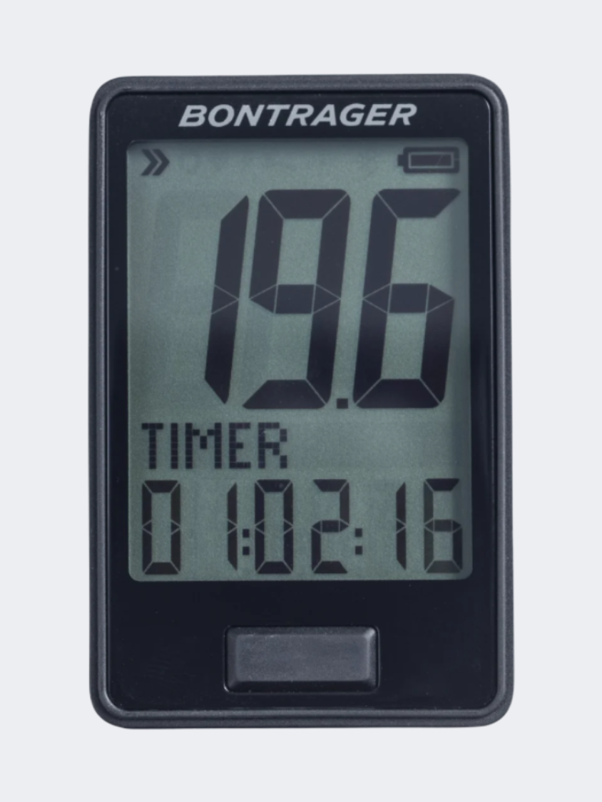Bontrager Computer Ridetime Biking Diving Instrument Black