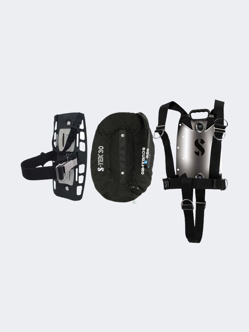 Scuba Pro S-Tek Pure Tek  Unisex Diving Instrument Black/Silver