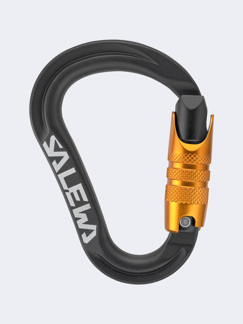 Salewa Ortles Hms C.3 Carabiner S Climbing Equipment Black/Orange