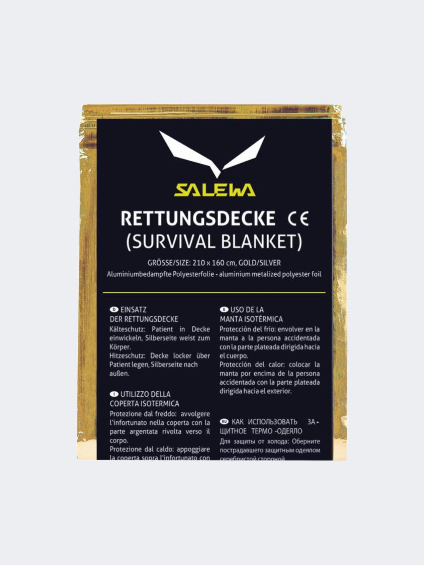 Salewa Survival Unisex Climbing Blanket Black