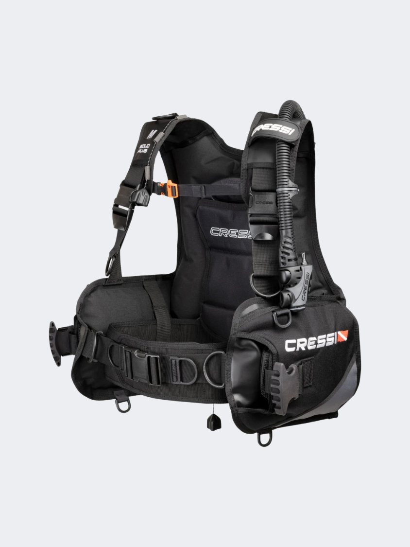 Cressi Solid Plus Diving Bcd Black