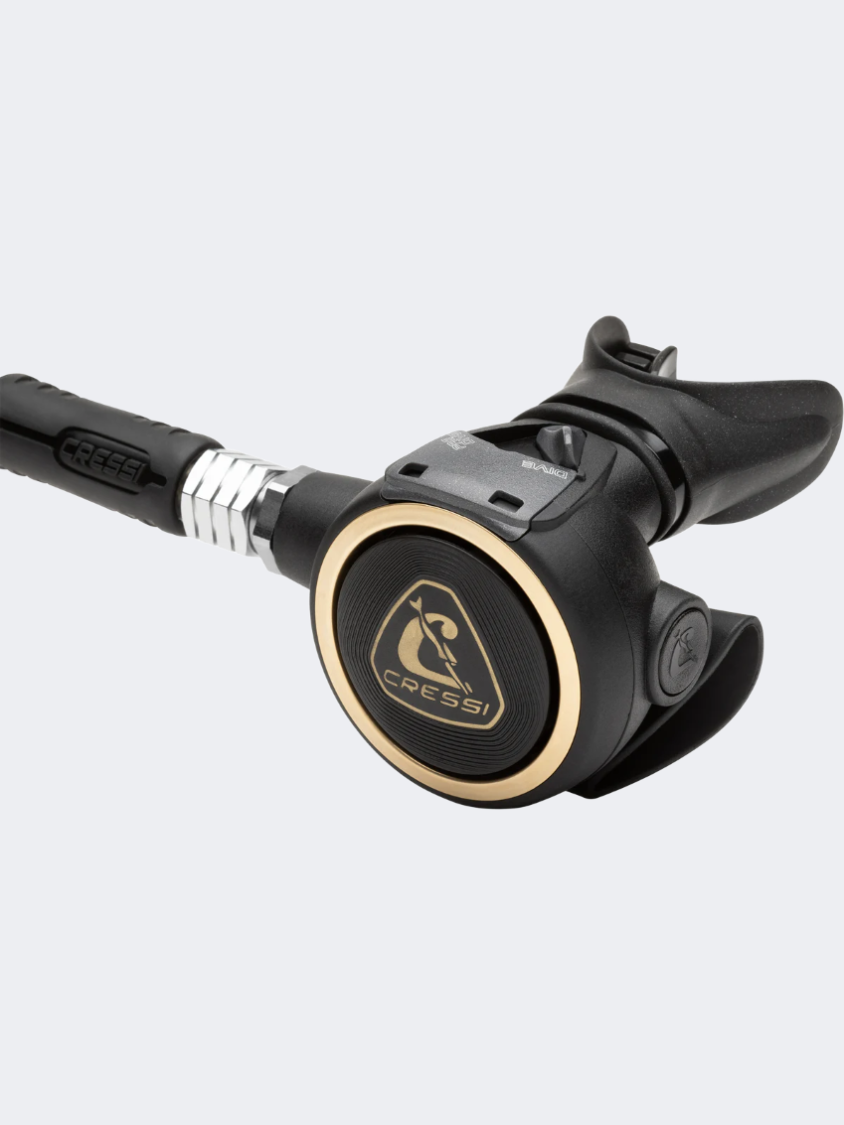 Cressi Mc11/Zen Regulator Din Diving Equipment Black/Gold/Silver