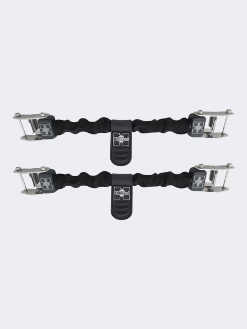 Xs-Scuba Unisex Hl708 Highland Technical Spring Straps 8 Inch Black Diving Instrument