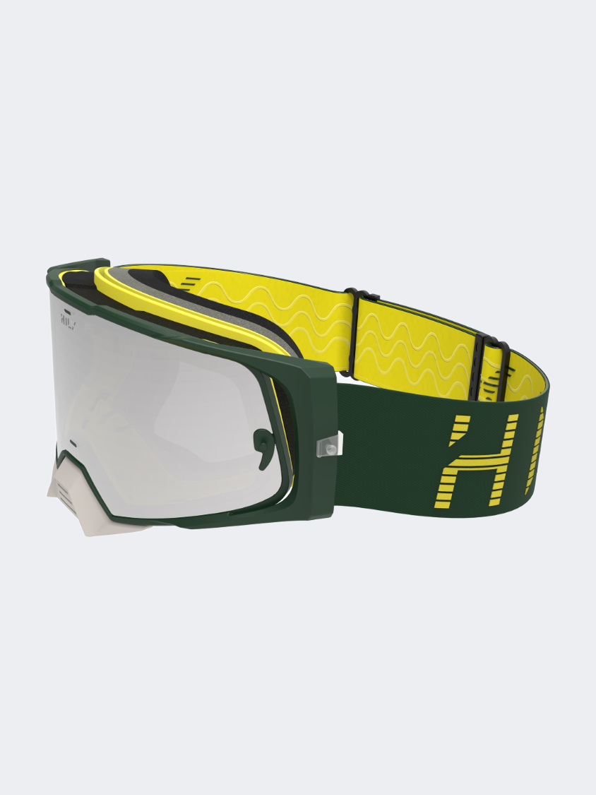 Hilx Gravity Tyrant Dark Green Yellow/Silver Mirror